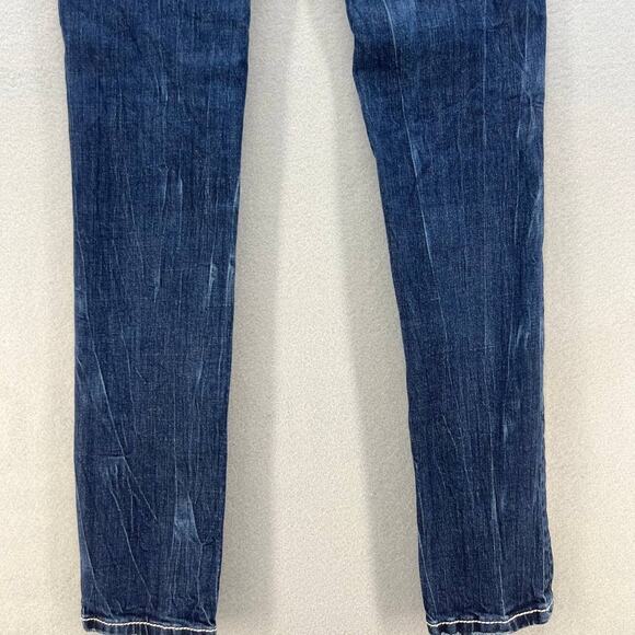 Miss Me Women's Skinny Jeans Size 26 (2) Angel Wings Biker Moto Bling School - Picture 6 of 15